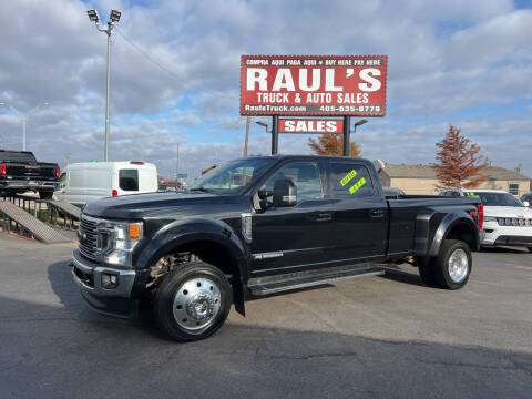 2021 Ford F-450 Super Duty for sale at RAUL'S TRUCK & AUTO SALES, INC in Oklahoma City OK