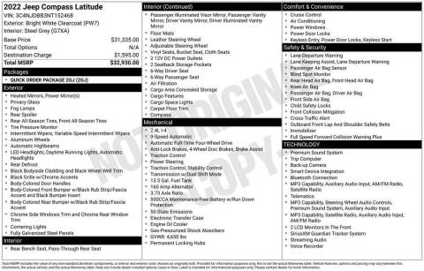 2022 Jeep Compass Latitude