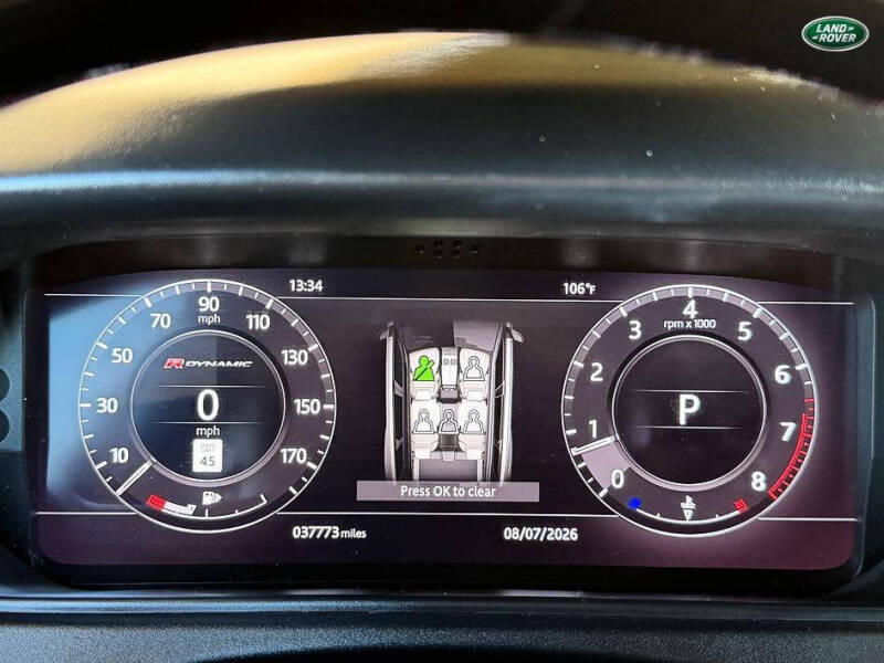 2018 Land Rover Range Rover Velar