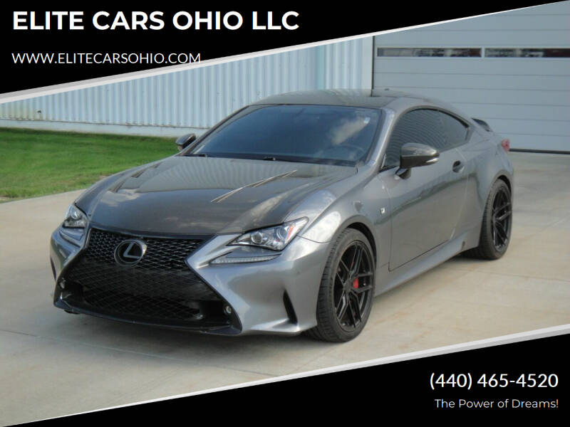 2016 Lexus RC 350 for sale at ELITE CARS OHIO LLC in Solon OH