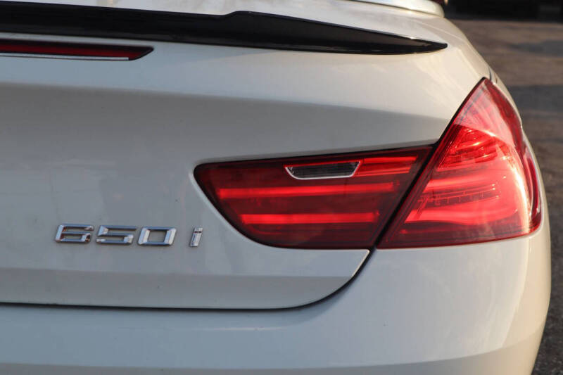 2012 BMW 6 Series 650i
