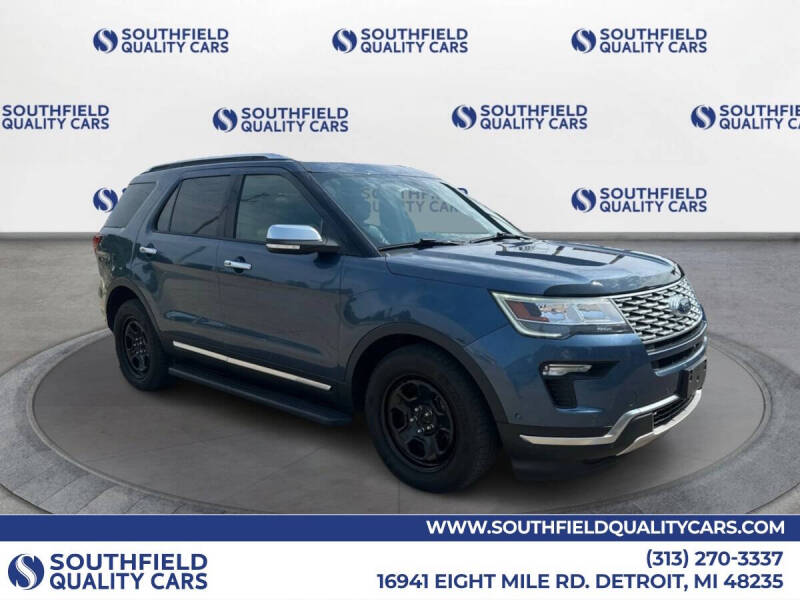 2019 Ford Explorer Platinum