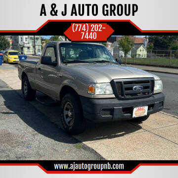 2007 Ford Ranger for sale at A & J AUTO GROUP in New Bedford MA