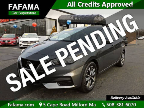 2021 Nissan Versa for sale at FAFAMA AUTO SALES Inc in Milford MA