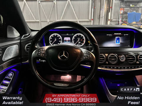 2017 Mercedes-Benz S-Class S 550