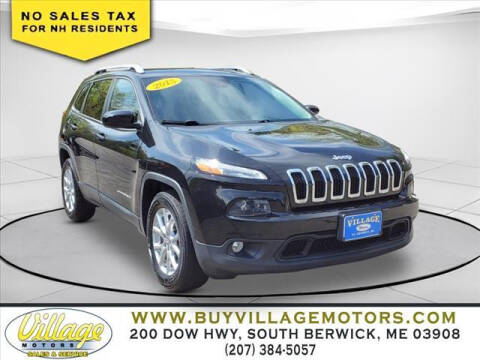 2015 Jeep Cherokee for sale at VILLAGE MOTORS in South Berwick ME