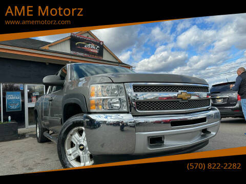 2012 Chevrolet Silverado 1500 for sale at AME Motorz in Wilkes Barre PA