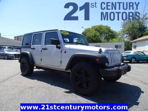 2011 Jeep Wrangler Unlimited for sale at 21st Century Motors in Fall River MA