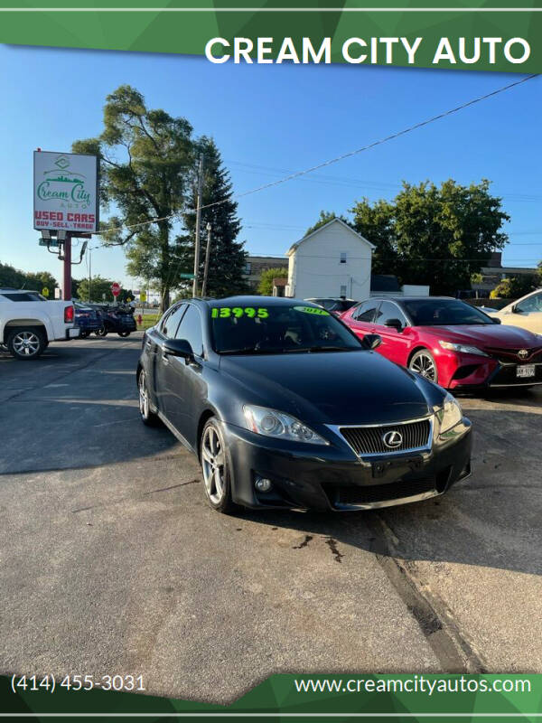 2011 Lexus IS 250 for sale at Cream City Auto in Milwaukee WI