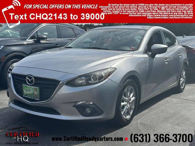 2015 Mazda MAZDA3 for sale at CERTIFIED HEADQUARTERS in Saint James NY