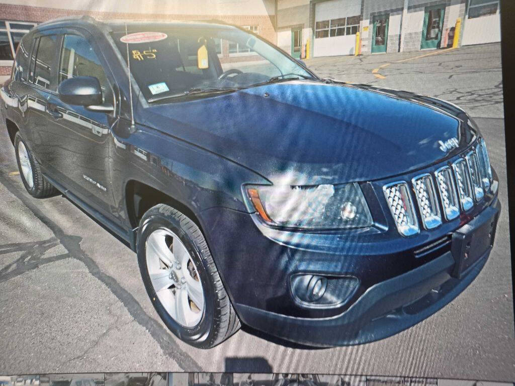 Gray 2015 Jeep Compass Latitude 4x4 Latitude 4dr SUV 2