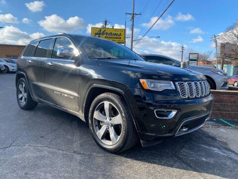 2017 Jeep Grand Cherokee for sale at Abrams Automotive Inc in Cincinnati OH