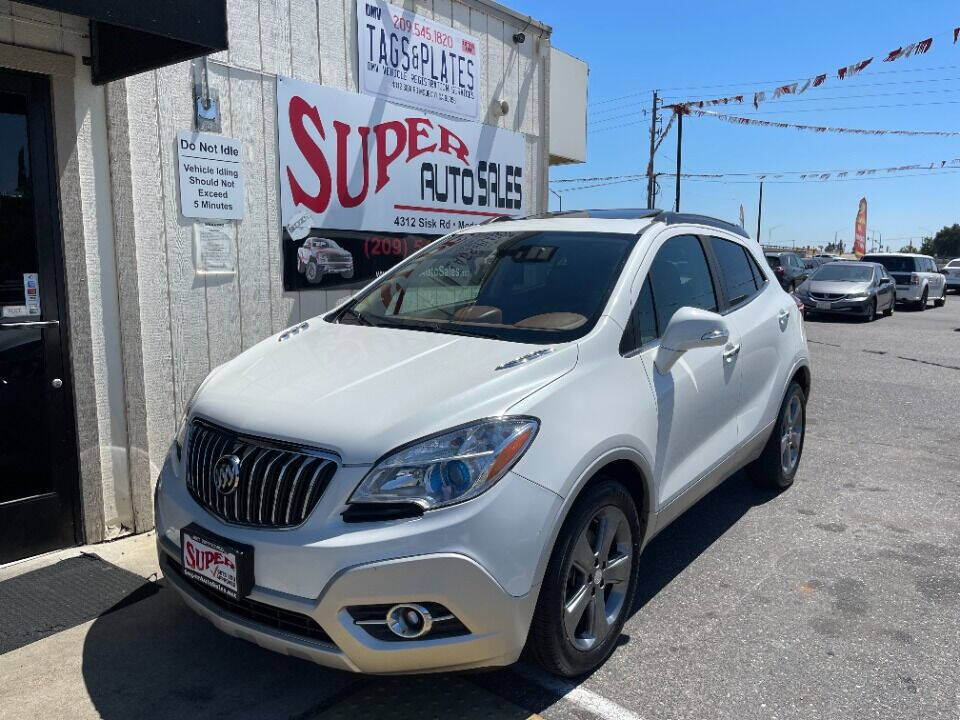 2014 Buick Encore for sale at Super Auto Sales Modesto in Modesto, CA