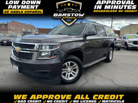 2015 Chevrolet Suburban for sale at BARSTOW AUTO SALES in Barstow CA