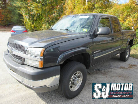 2004 Chevrolet Silverado 2500HD for sale at S & J Motor Co Inc. in Merrimack NH