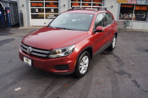 2015 Volkswagen Tiguan for sale at Autos By Joseph Inc in Highland NY