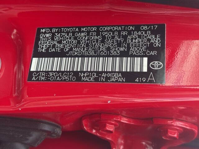 2018 Toyota Prius c Four