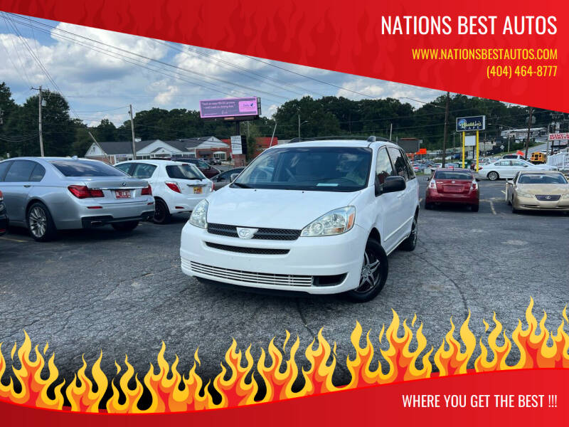 2005 Toyota Sienna for sale at Nations Best Autos in Decatur GA