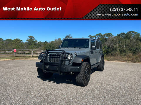 2014 Jeep Wrangler Unlimited for sale at West Mobile Auto Outlet in Mobile AL