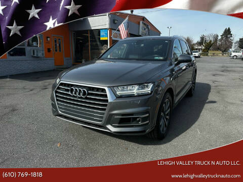 2018 Audi Q7 for sale at Lehigh Valley Truck n Auto LLC. in Schnecksville PA