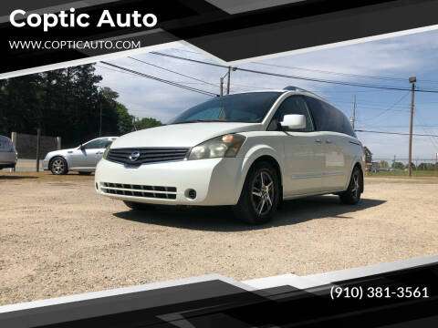 2008 Nissan Quest for sale at Coptic Auto in Wilson NC