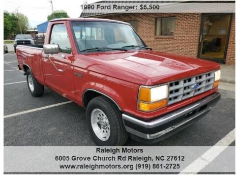 1990 Ford Ranger for sale at Raleigh Motors in Raleigh NC