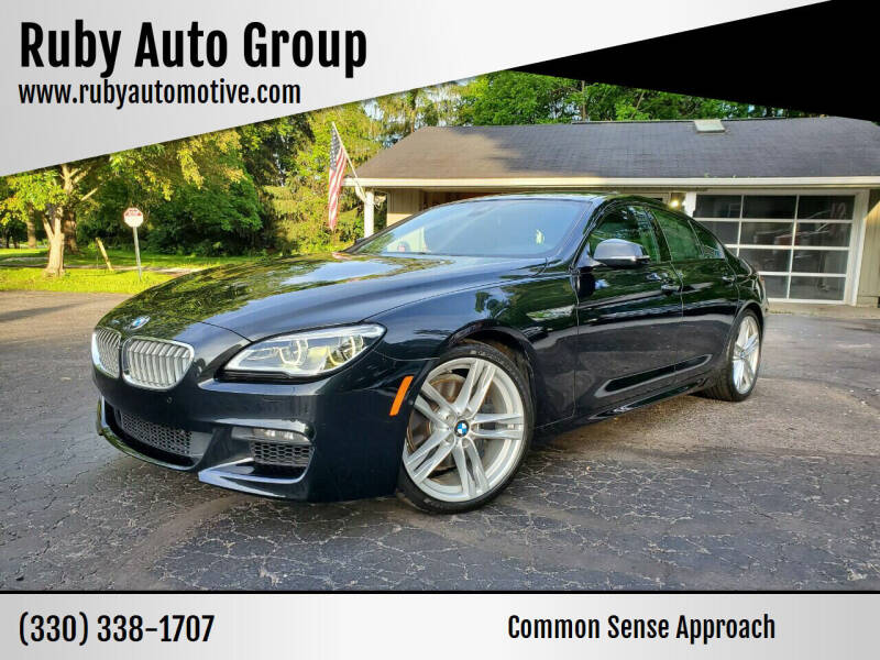2016 BMW 6 Series for sale at Ruby Auto Group in Hudson OH