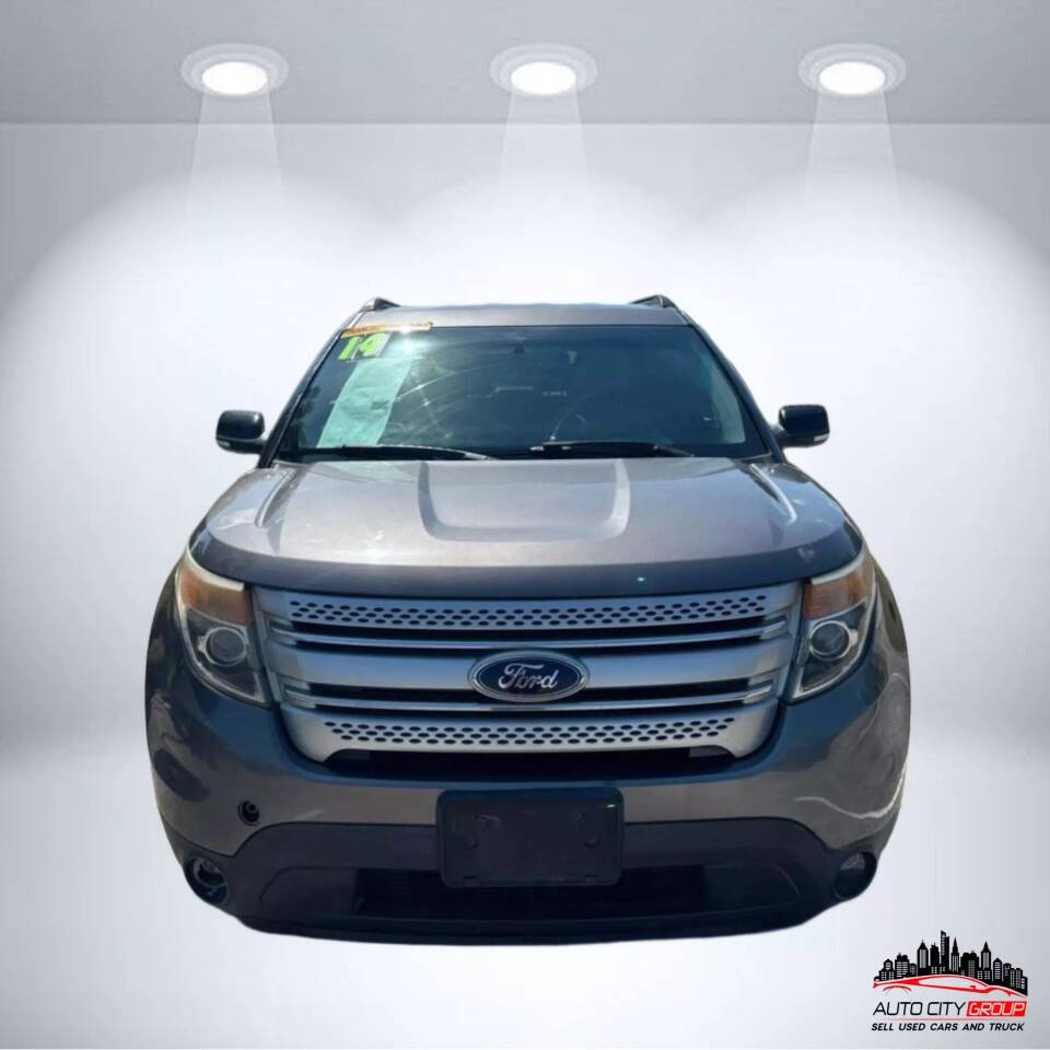 Gray 2014 Ford Explorer XLT XLT 4dr SUV 2