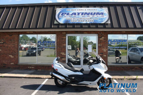 2017 Suzuki Burgman for sale at Platinum Auto World in Fredericksburg VA