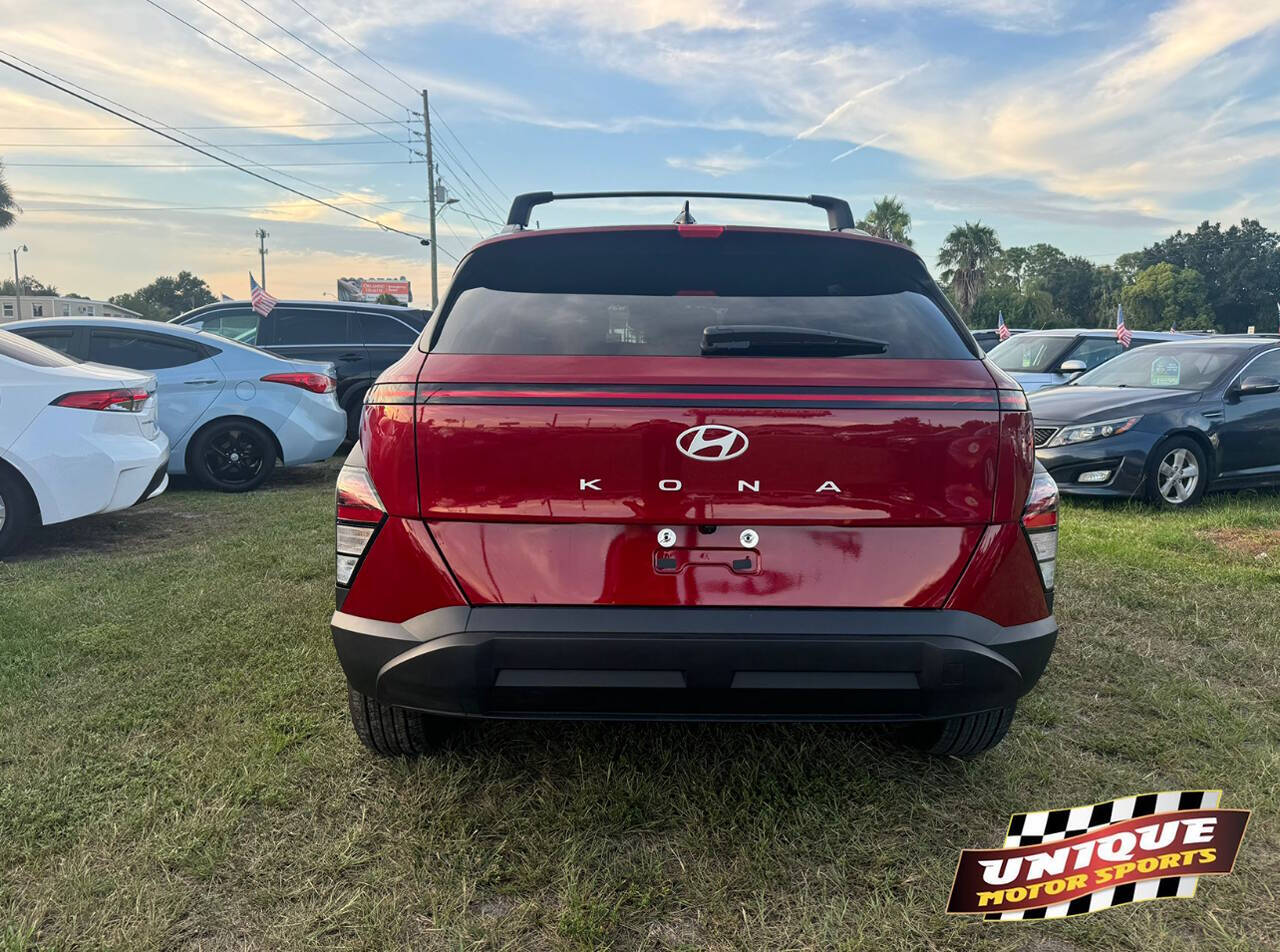 2024 Hyundai KONA for sale at Unique Motor Sports in Kissimmee, FL