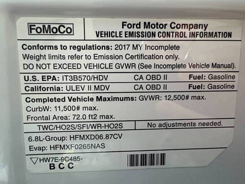 2017 Ford E-Series