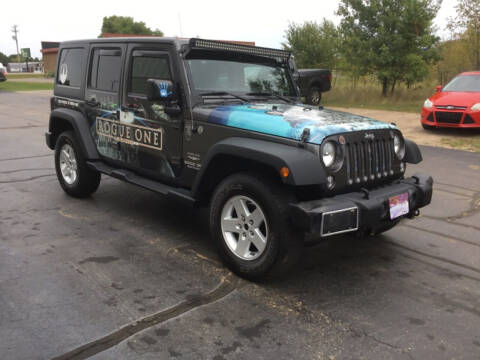 2017 Jeep Wrangler Unlimited for sale at Bruns & Sons Auto in Plover WI