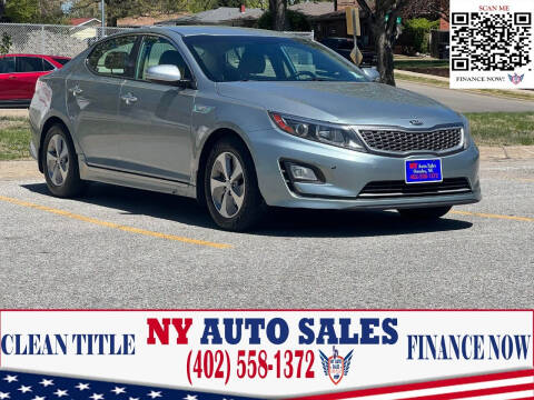 2016 Kia Optima Hybrid for sale at NY AUTO SALES in Omaha NE