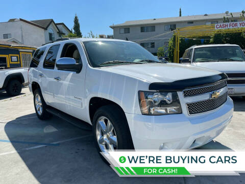 2011 Chevrolet Tahoe for sale at Good Vibes Auto Sales in North Hollywood CA