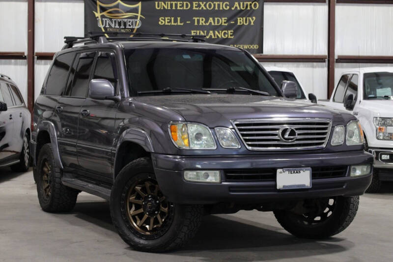 2006 Lexus LX 470 for sale at United Exotic Auto in Houston TX