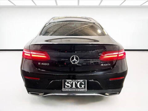 2018 Mercedes-Benz E-Class E 400 4MATIC