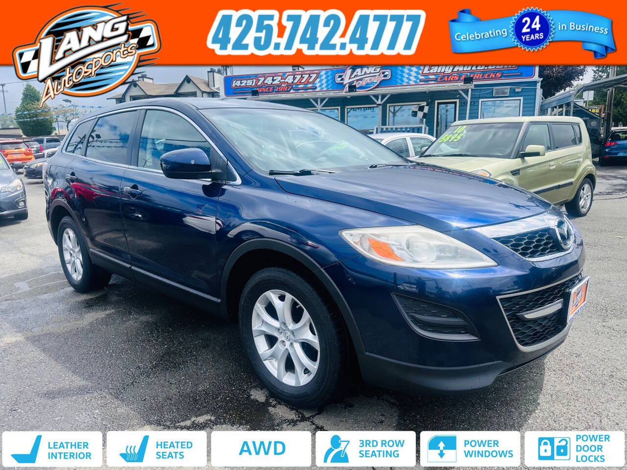 2011 Mazda CX-9 for sale at Lang Autosports in Lynnwood, WA