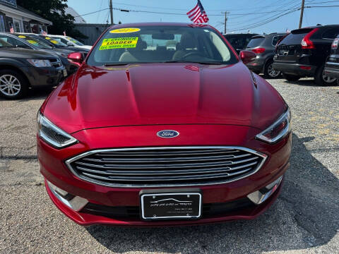 2017 Ford Fusion for sale at Cape Cod Cars & Trucks in Hyannis MA