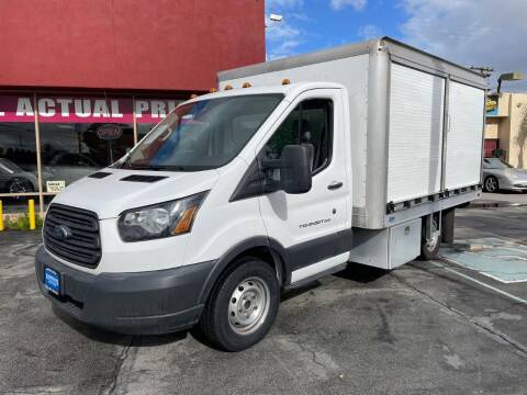 2017 Ford Transit Chassis Cab for sale at Sanmiguel Motors in South Gate CA