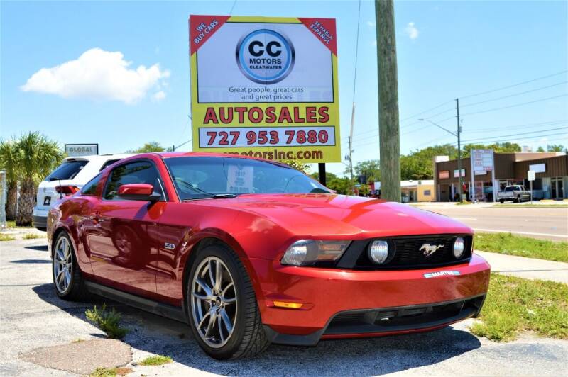 2012 Ford Mustang for sale at CC Motors in Clearwater FL