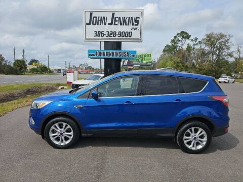 2017 Ford Escape for sale at JOHN JENKINS INC in Palatka FL