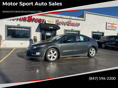 2014 Chevrolet Volt for sale at Motor Sport Auto Sales in Waukegan IL