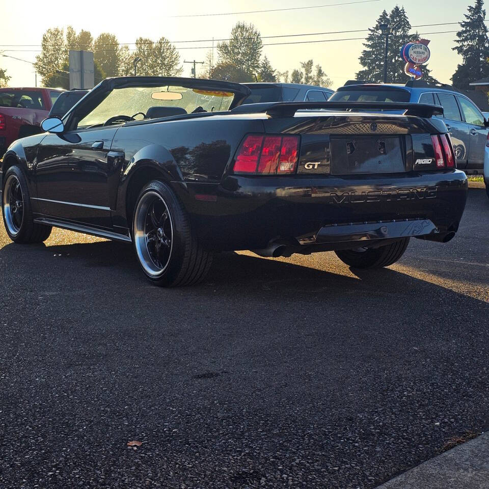 2002 Ford Mustang for sale at Marquez Auto Sales LLC in Hubbard, OR