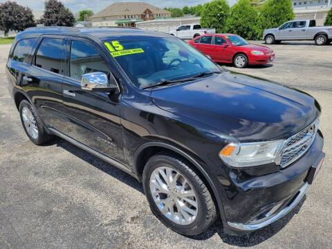 2015 Dodge Durango for sale at Cooley Auto Sales in North Liberty IA