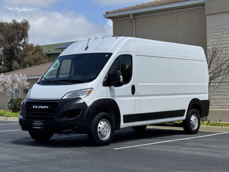 Used 2023 RAM ProMaster Cargo Van Base with VIN 3C6LRVDG3PE506437 for sale in San Bruno, CA