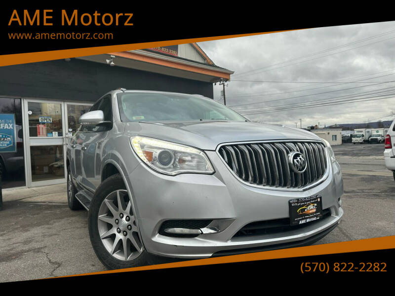 2015 Buick Enclave for sale at AME Motorz in Wilkes Barre PA