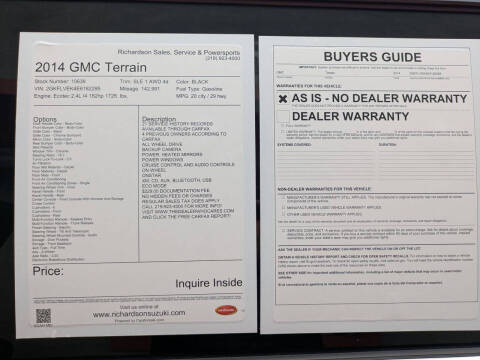 2014 GMC Terrain SLE-1