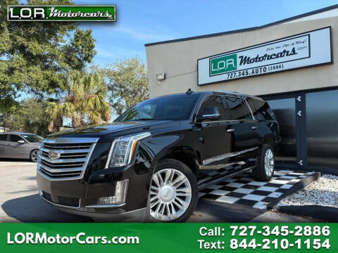 2016 Cadillac Escalade ESV Platinum