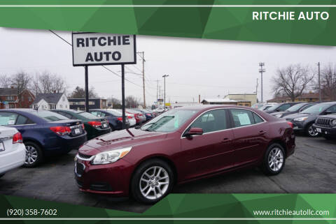2015 Chevrolet Malibu for sale at Ritchie Auto in Appleton WI