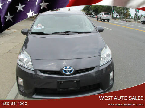 2010 Toyota Prius for sale at West Auto Sales in Belmont CA